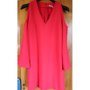 RACHEL Rachel Roy Red Dress Size L w/ POCKETS!